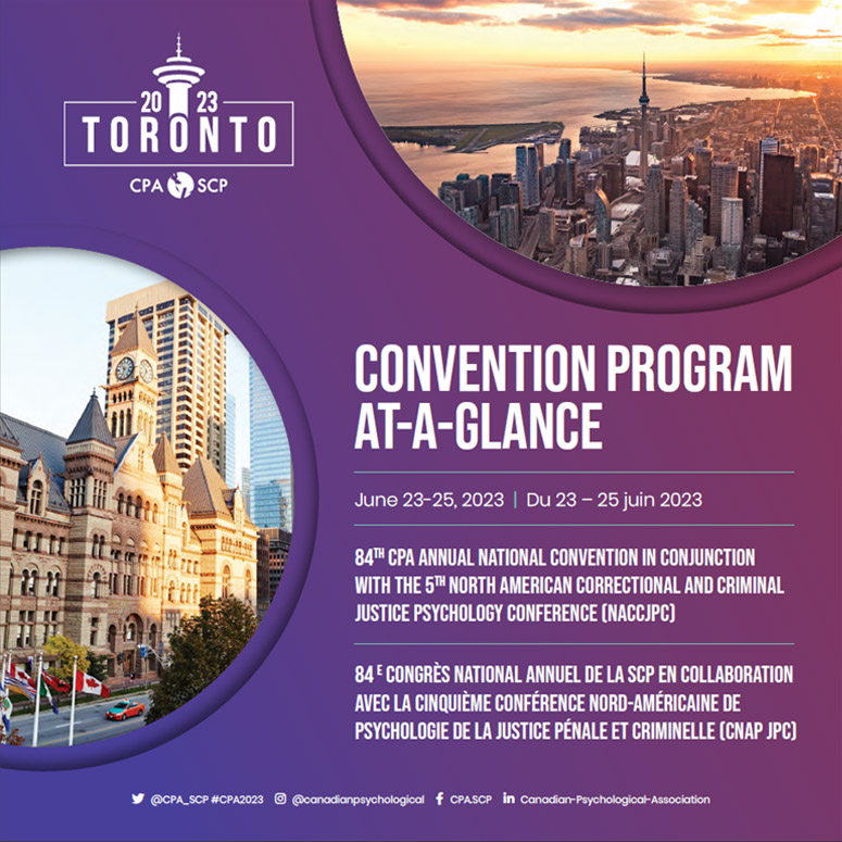 Program Schedule and Themes Convention CPA