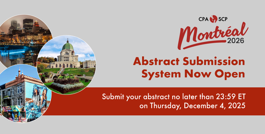 2026 CPA Convention Abstract Submission