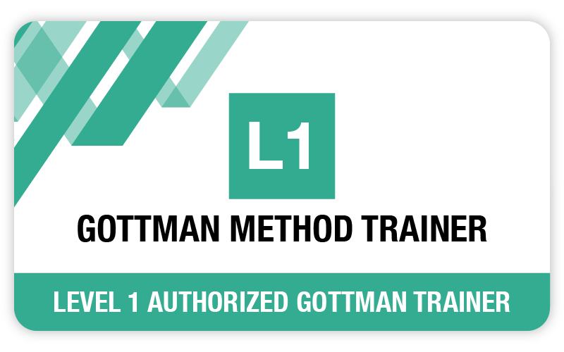 Gottman Methods Couples Therapy Level 1 Live in-person/zoom