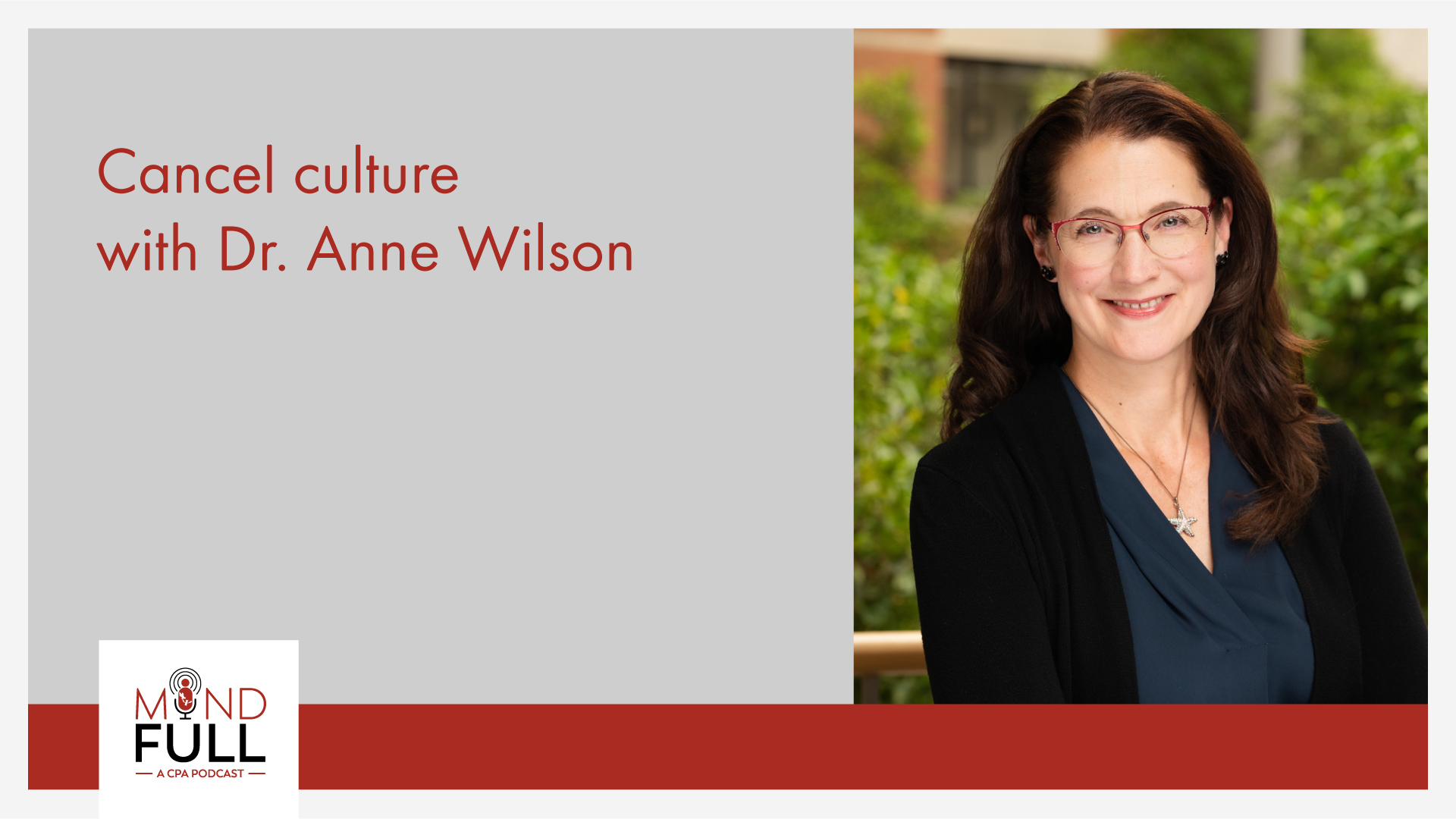 Dr. Anne Wilson