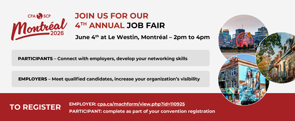 2026 Job Fair at the CPA Convention